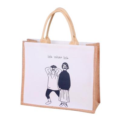 China Who respects the environment; Recyclable; Environmental Protection Reusable Reusable Tote Custom Logo Printed Tote Shopping Handbags for sale