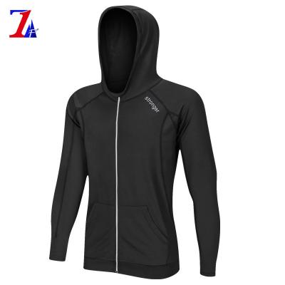 China Custom QUICK DRY QUICK DRY fitness sports wear slim fit muscle gym hoodie men sports hoody for sale