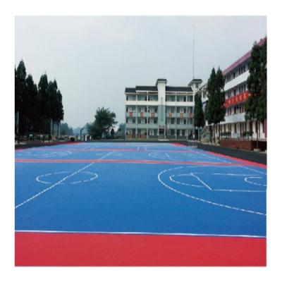 China Interlocking Flooring 16 Mm Modern Cheap Thickness Garage Basketball Court Tiles for sale