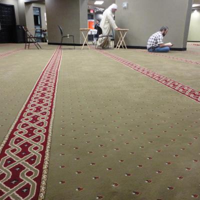 China New modern modern waterproof non-slip wall to wall mosque carpet for luxury hotel for sale