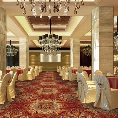 China Hot Selling Washable Wilton Carpets Wall PP To Wall Ballroom To Carpet Polypropylene Hallway Carpet for sale