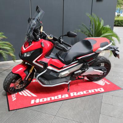 China Custom Printed Oilproof Motorcycle Mat Motor Bicycle Mat Motorbike Mat for sale