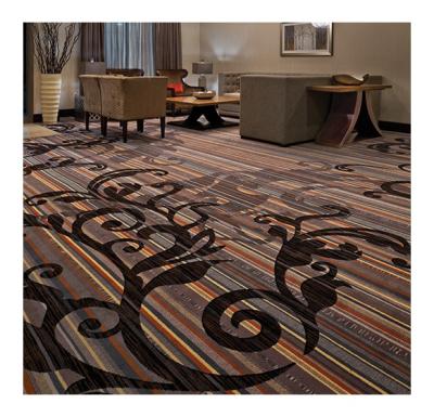 China Hotel Carpet Washable Nylon Printed Banquet Hall New Design Printed Carpet for sale