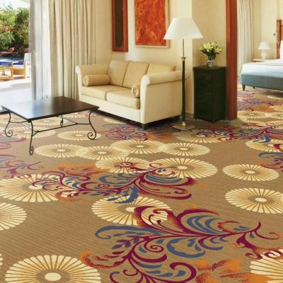 China Customized Floral Print Carpet Cheap Price Stock Printed Carpet Design Printed Carpet for sale