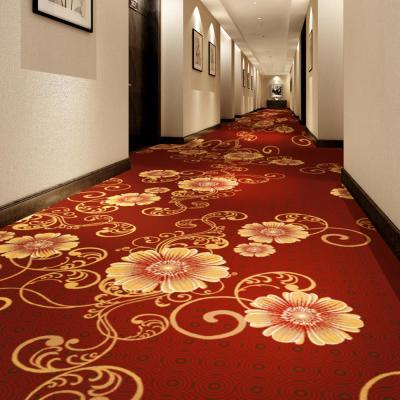 China Customized Printed Carpet Floral Print Carpet Pattern Wall To Wall Printed Carpets for sale