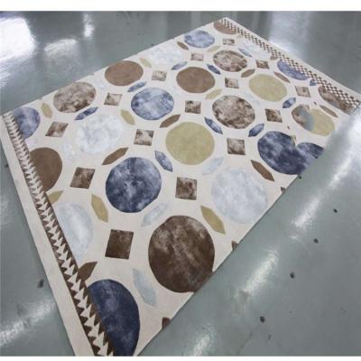 China High Quality Hand Design Polyester Carpet Tufted Living Room Luxury Rug Cover for sale