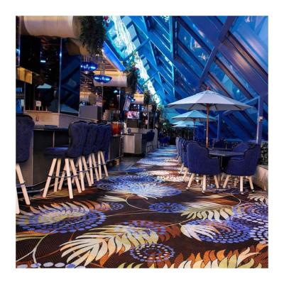 China Casino Use Banquet Hall Newest Luxury Design Customized Flower Wall To Wall Carpet for sale