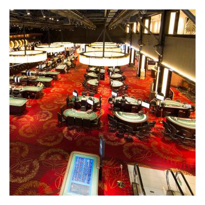 China Best Selling High Quality Washable Custom Design Woven Casino Mat for sale