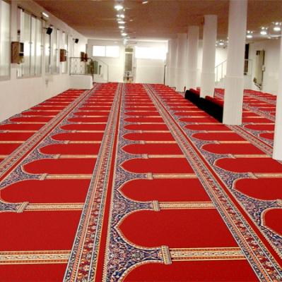 China Plain Nylon Mosque Carpet Mosque Prayer Carpet Carpet For Mosque for sale