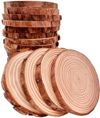 China Africa RTS 4inch 4.7inch DIY Crafts Kit Wood Circles Crafts Christmas Ornaments Square Wood Slice for sale