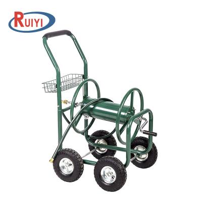 China Folding Kayak Cart Customized Garden Water Hose Reel Cart Garden Cart With Water Resistant 300 Ft Planting Yard Hose for sale