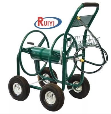 China Folding Kayak Cart Springs Resistant 90m/300feet Garden Yard Water Planting Hose Reel Cart for sale