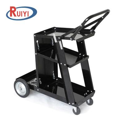 China Tool Motors 3-Tier Cart MIG CAT ARC Plasma Cutter Welding Welder Welding Cart for sale