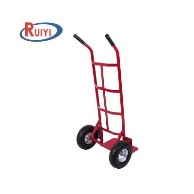 China HT1830 Heavy Duty Storage Sack Trolley General Hand Cart Industrial Push Trolley For Warehouse Hand Truck for sale