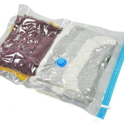 China Living Space Vacuum Storage Bag Head Set / Vacuum Sealer Storage Bags / Vacumm Squeeze Bag for sale