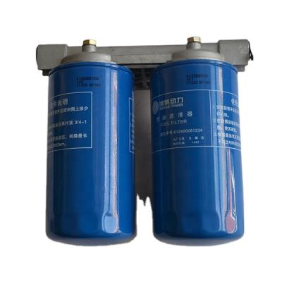 China Fuel Filter Steel Oil Filter 612600081334 for sale