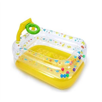 China Water Entertainment New Style Custom Eco PVC Kids Inflatable Bathtub For Baby for sale