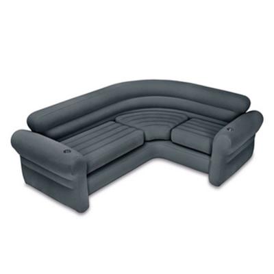 China Home Style Adjustable Modern Inflatable Furniture Corner Living Room Sectional (Other) Inflatable Sofa for sale