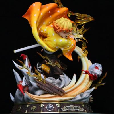 China Toy Demon Slayer GK Pint Agatsuma Zenitsu Cartoon 1:6 Action Number For Collection for sale