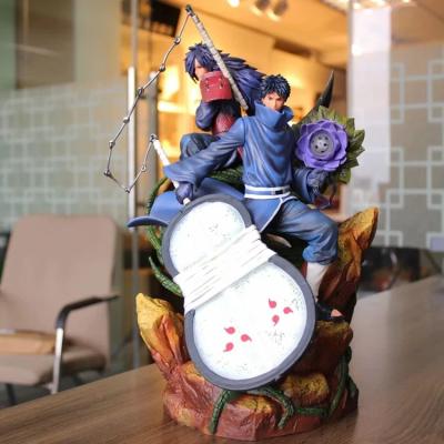 China Cartoon Toy Japan Anime GK CW Uchiha Madara And Uchiha Obito PVC Action Figure for sale