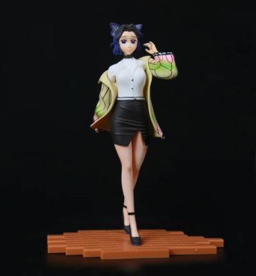 China Collection Gifts Demon Slayer Kochou Shinobu Standing Posture PVC Action Number for sale