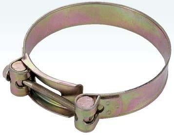 China One Bolt Heavy Duty Hose Clamps 1/2