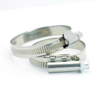 China Germany type Heavy Duty Hose Clamps Stainless steel or Steel Material for sale