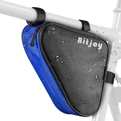 China Bitjoy Dropshipping Outdoor Bike Accessories Water Resistant Bags Waterproof Frame Bicycle Bags And Boxes for sale