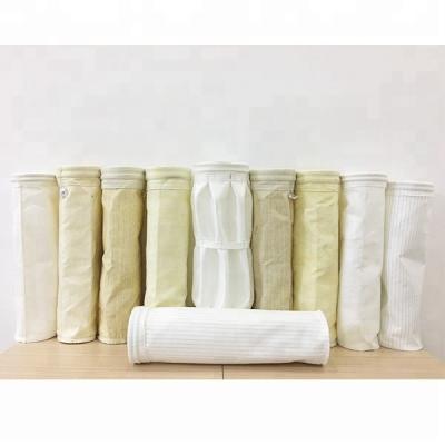 China Industrial Dust Collection Factory Price 0.1 0.2 0.3 0.5 Micron Aramid Dust Filter Bag Cost For Boiler for sale