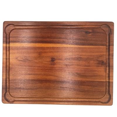 China New Type Viable Hot Customized Logo Engraved Kitchen Wood Cutting Board Wood Bristle Choppers Craft for sale