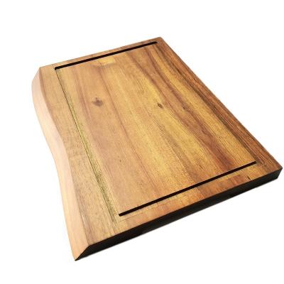 China Sustainable Factory Directly Supply Healthy Wooden Bamboo Cutting Board Kitchen Ambient Wood Cutting Plate for sale