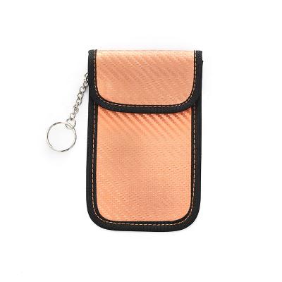 China Hot Fashion Amazon Sale Car Key Signal Blocker Case/Car Keyless Key Case Blocking Case/Car Key FOB RFID Signal Blocking Pouch Bag for sale