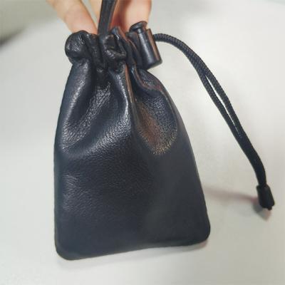 China Custom Brand New Keyless Pad Pouch Wallet Drawstring PU RFID Blocking Bag for sale