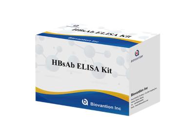 China Human HBsAb ELISA Test Kit Enzyme Immunoassay Test 60 Minutes for sale