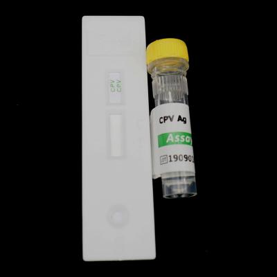 China Cassette Canine Parvovirus Veterinary Rapid Test Kits 10 Minutes Test Time for sale