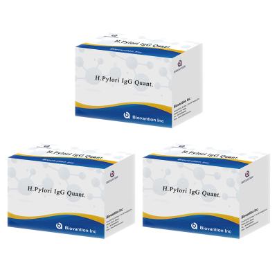 China H.Pylori IgG Quant. Elisa kit Origin Elisa Test Kit Format Kit from Biovantion for sale