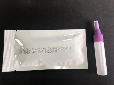 China Salmonella IgG/IgM Rapid Test Cassette S.Typhoid Easy-To-Use Diagnostic Test Kit for sale