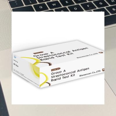 China Group A Streptococcal GAS Antigen Rapid Test Kit Initial Screening Test for sale