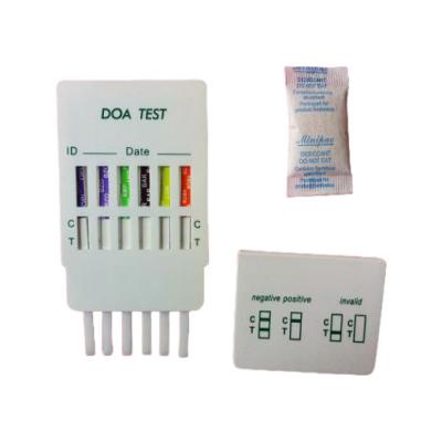 China OEM Multi Drug Urine Doa Drug Rapid Test Snel Te koop