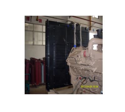 China All kinds of engine can be applicable red copper core radiator for new generator large power engine radiator genset part for sale