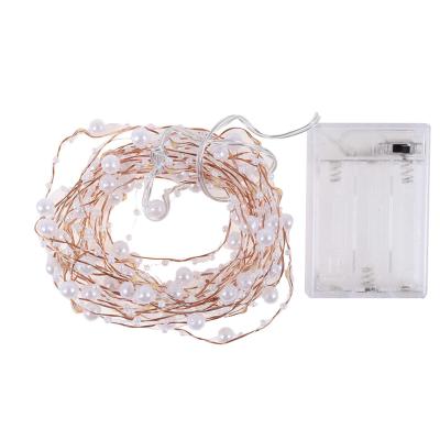 China All Copper Wire Battery Operated Scenario Bedroom Light Mini Christmas Party for sale