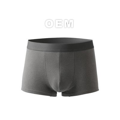 China Anti-Bacterial Ropa Interior Hombre Brand Quick Dry Polyester Trunks Men Underwear Soft Breathable Custom Logo High Quality Mens Boxer Briefs for sale