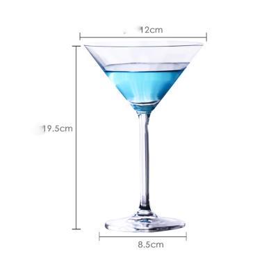 China Mediterranean Crystal Martini Glasses Premium Glassware Modern Party Cocktail Glasses Stunning Gift Drinkware Birthday Refreshment for sale