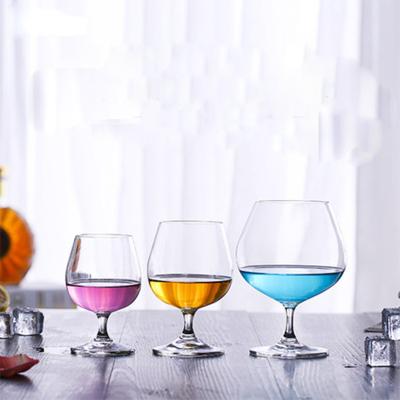 China Can Be Customized Lead Free 650ml Crystal Brandy Glass Foreign Wine Whiskey Cocktail Red Wine Glasses For Drinking Brandy, Bourbon, And Wine for sale