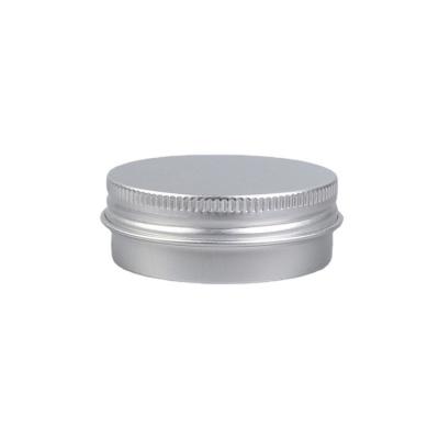 China Factory Factory 30g Pomade Wax Cream Jar Hair Cream Aluminum Candle Custom Empty Cosmetic Container Tin Can Aluminum Jar With Screw Lid for sale