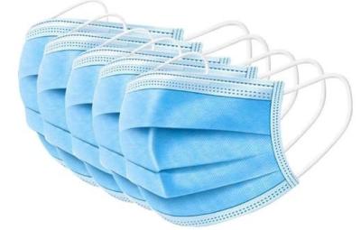 China Breathable Adult EN149 Non Woven Medical Surgical Mask for sale