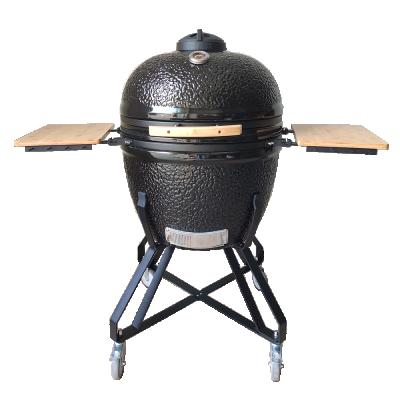 China Adjustable Size Kitcken Outdoor Hot Pizza Oven Kamado Ceramic 27 Inch Auplex Sale BBQ Grill for sale