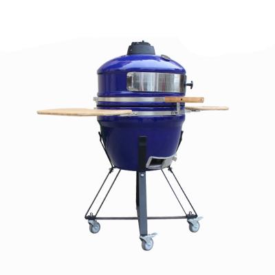 China Outdoor Ceramic Cart Kamado 21inch New Cookstove for sale