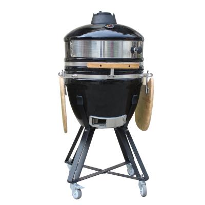 China Commercial Ceramic Cart Kamado Auplex Pizza Oven for sale