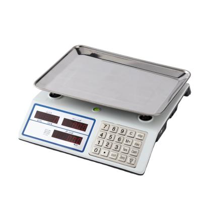 China Custom 30/40kg/5g Digital Tare Weighing Scale Price Philippines Price Computing Scale for sale